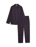 Men's Classic Checked Family Christmas Pyjama Set