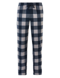 Supersoft Gingham Checked Pyjama Bottoms