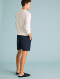 Cotton Supersoft Waffle Loungewear Shorts