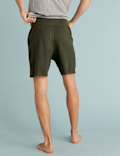 Cotton Supersoft Waffle Loungewear Shorts