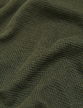 Cotton Supersoft Waffle Lounge Sweatshirt