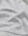 Cotton Supersoft Waffle Lounge Sweatshirt