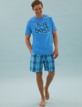 Pure Cotton Big Boss Graphic Pyjama Set