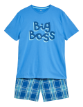 Pure Cotton Big Boss Graphic Pyjama Set