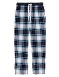 Brushed Cotton Checked Loungewear Bottoms