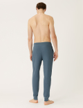 Cotton Rich Waffle Loungewear Bottoms