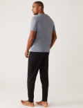 Cotton Rich Waffle Loungewear Bottoms