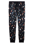 Supersoft Beer Print Loungewear Bottoms