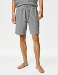 Pure Cotton Waffle Loungewear Shorts