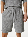 Pure Cotton Waffle Loungewear Shorts