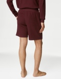 Pure Cotton Waffle Loungewear Shorts