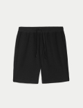 Pure Cotton Waffle Loungewear Shorts