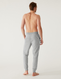 Pure Cotton Cuffed Loungewear Bottoms
