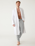 Pure Cotton Cuffed Loungewear Bottoms