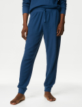 Pure Cotton Waffle Jogger Bottoms