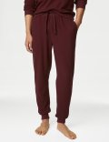 Pure Cotton Waffle Jogger Bottoms