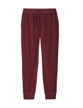 Pure Cotton Waffle Jogger Bottoms