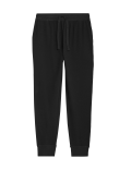 Pure Cotton Waffle Jogger Bottoms