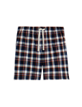 Pure Cotton Checked Loungewear Shorts
