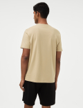 Pure Cotton Graphic Loungewear Top