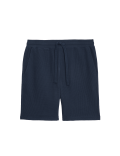 Pure Cotton Waffle Loungewear Shorts