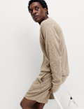 Pure Cotton Waffle Loungewear Shorts