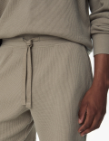 Pure Cotton Waffle Loungewear Shorts