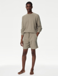 Pure Cotton Waffle Loungewear Shorts