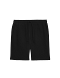 Pure Cotton Waffle Loungewear Shorts
