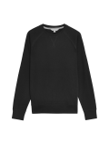 Pure Cotton Waffle Loungewear Sweatshirt