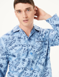 Pure Cotton Jungle Print Pyjama Set