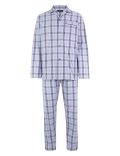 Pure Cotton Checked Pyjama Set