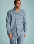Pure Cotton Checked Pyjama Set