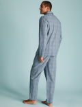Pure Cotton Checked Pyjama Set