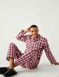 Pure Cotton Checked Pyjama Set