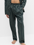 Pure Cotton Mosaic Print Pyjama Set