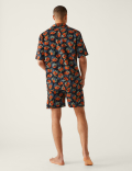Pure Cotton Floral Print Pyjama Set