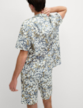Pure Cotton Tropical Print Pyjama Set