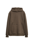 Cotton Rich Quilted Hoodie