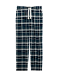 Pure Cotton Checked Loungewear Bottoms