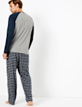 Brushed Cotton Checked Pyjama Set