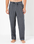 Brushed Cotton Checked Pyjama Set