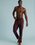 2 Pack Brushed Cotton Pyjama Bottoms