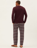 Brushed Cotton Checked Pyjama Set
