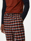 Brushed Cotton Checked Pyjama Set