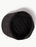 Checked Flat Cap