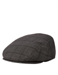 Checked Flat Cap