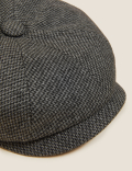 Dogstooth Baker Boy Hat with Thermowarmth™