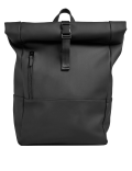 Rubberised Rolltop Backpack
