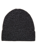 Rib Knit Beanie Hat